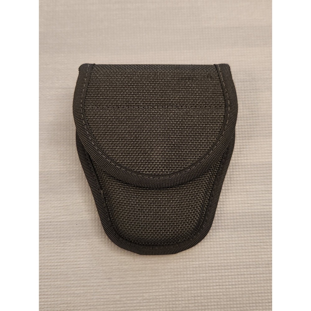 Bianchi‎ Accumold 7300 Covered Handcuff Case Black Ballistic Nylon Duty Pouch